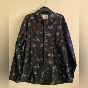 Floral Casual Button-Down Shirt (Great Condition)